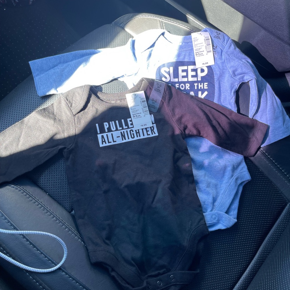 Newborn onesies
